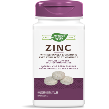 Zinc Lozenges-Natural Berry Flavour