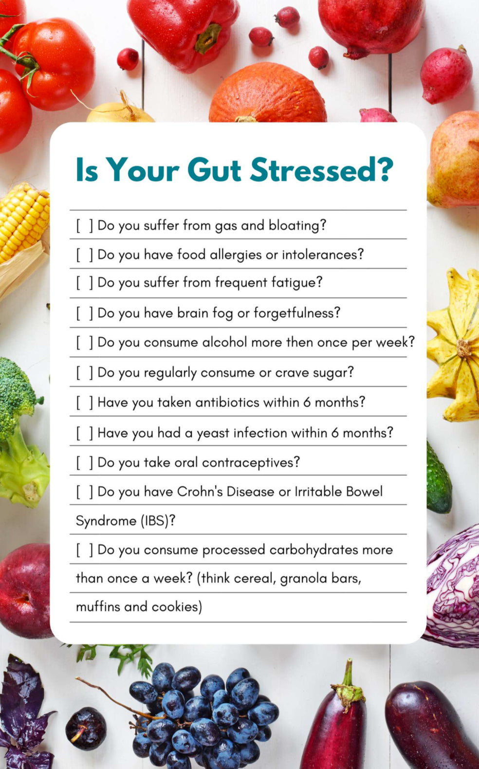 Stressed Gut Health FREE e-Booklet