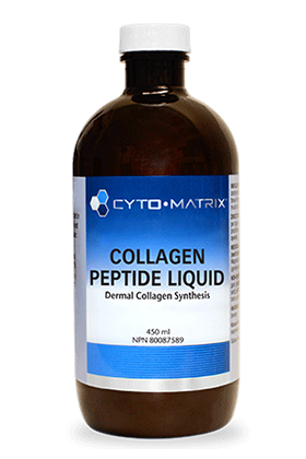 Cyto-Matrix Collagen Peptide Liquid bottle