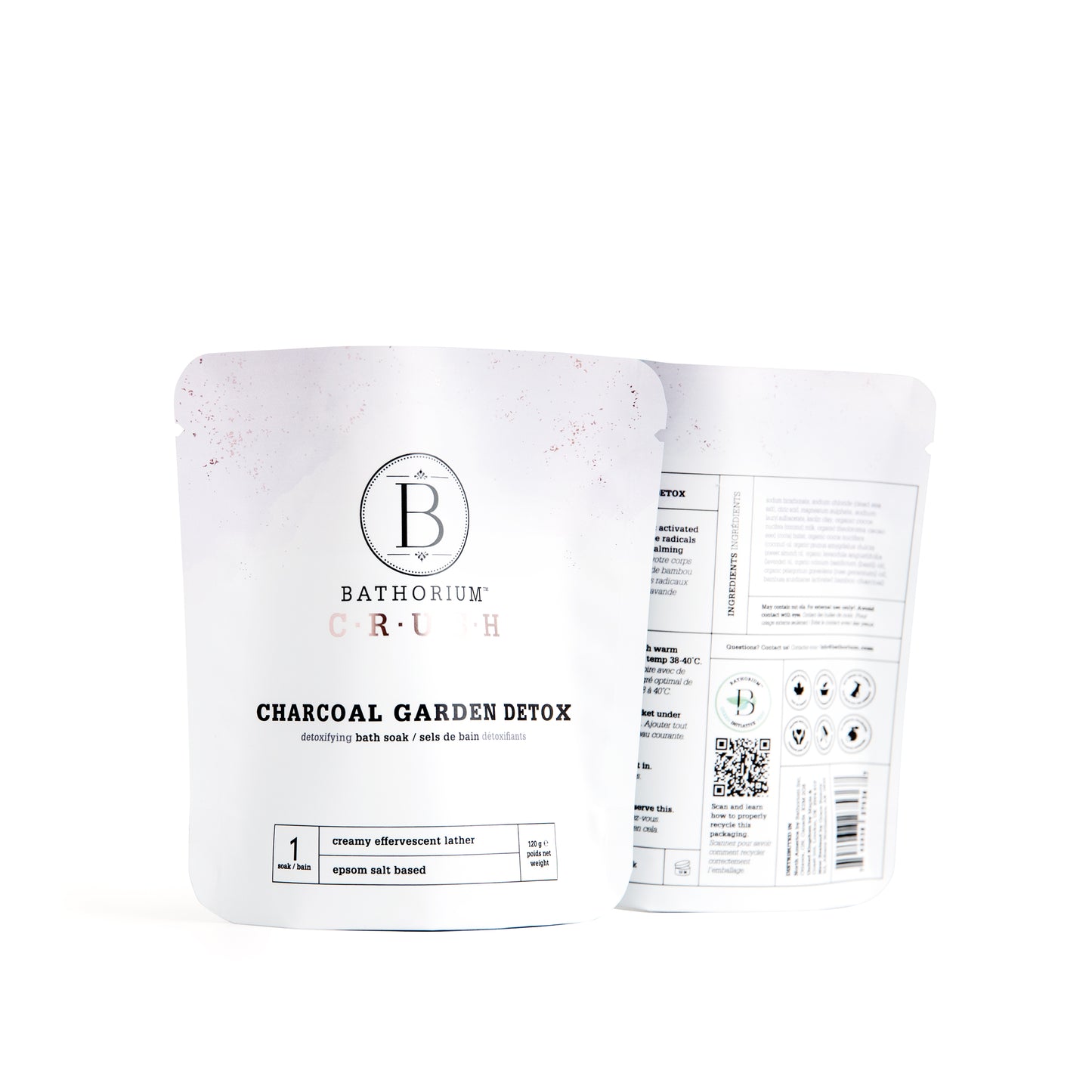 Charcoal Garden Detox Crush Bath Soak