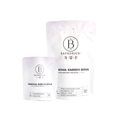 Charcoal Garden Detox Crush Bath Soak