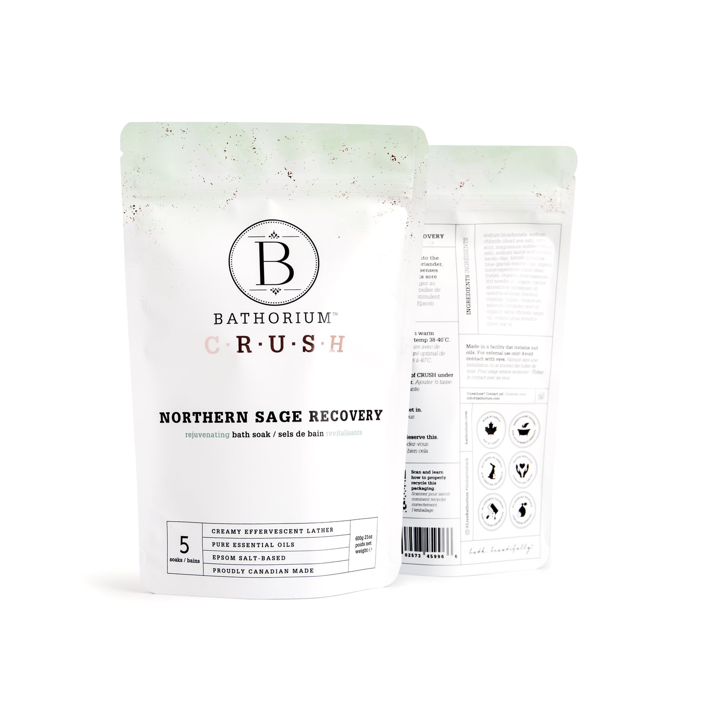 Northern Sage Recovery Crush Bath Soak