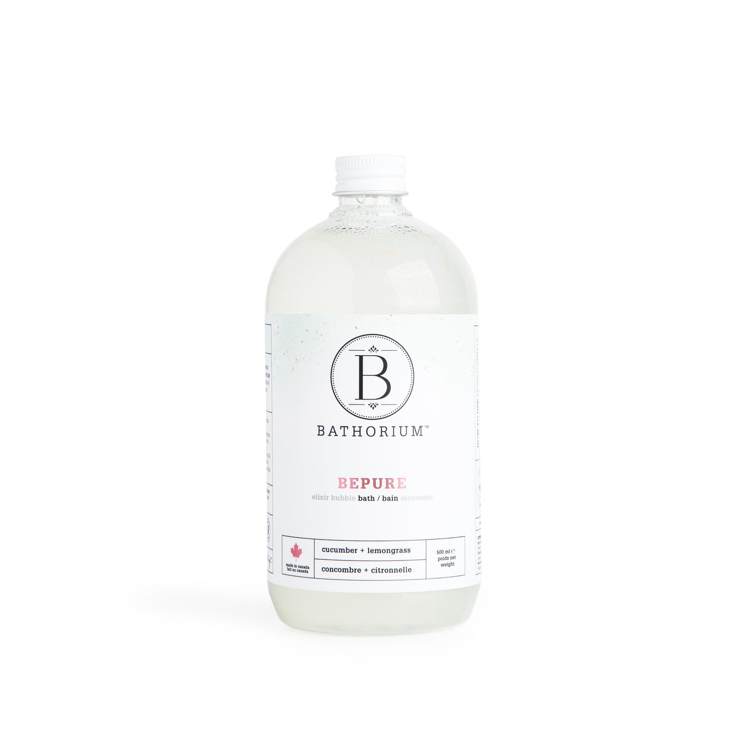BePure Cucumber & Lemongrass Elixir Bubble Bath