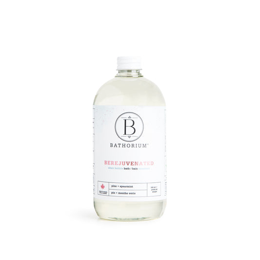 BeRejuvenated Pine, Cedarwood & Spearmint Elixir Bubble Bath