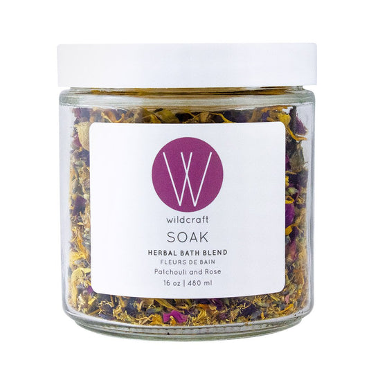 Soak Patchouli & Rose Herbal Bath Blend