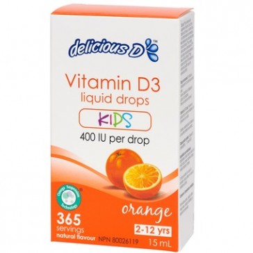 Platinum Vitamin D3 for Kids - Orange Flavour